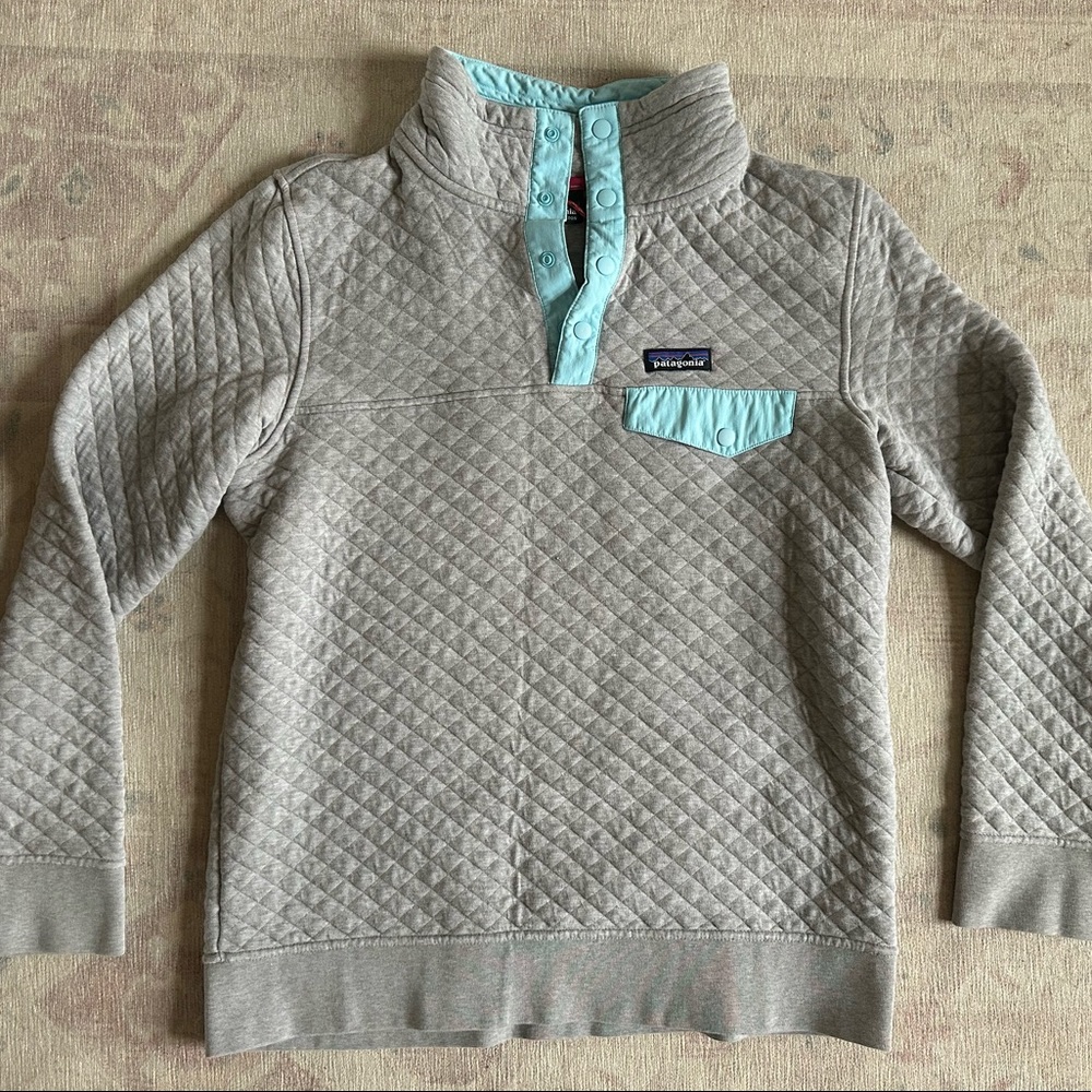 Patagonia Cotton Quilted Snap-T Pullover
